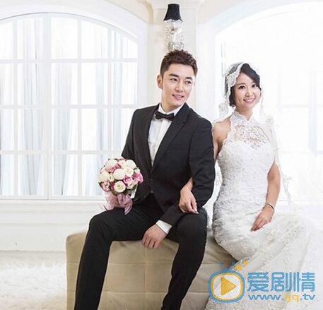 霍建华、林心如婚纱照
