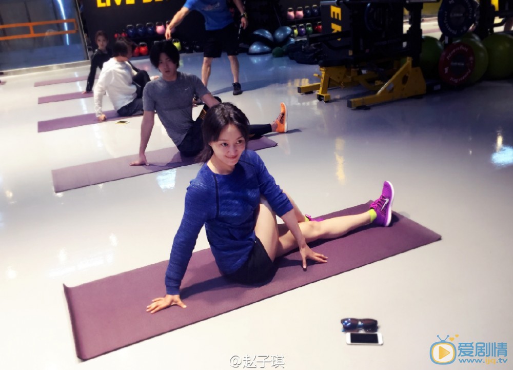 赵子琪健身照 赵子琪高清写真_赵子琪高清剧照