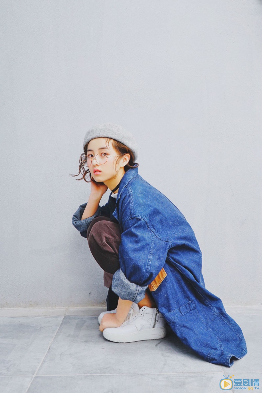 张子枫牛仔写真照 张子枫牛仔写真照