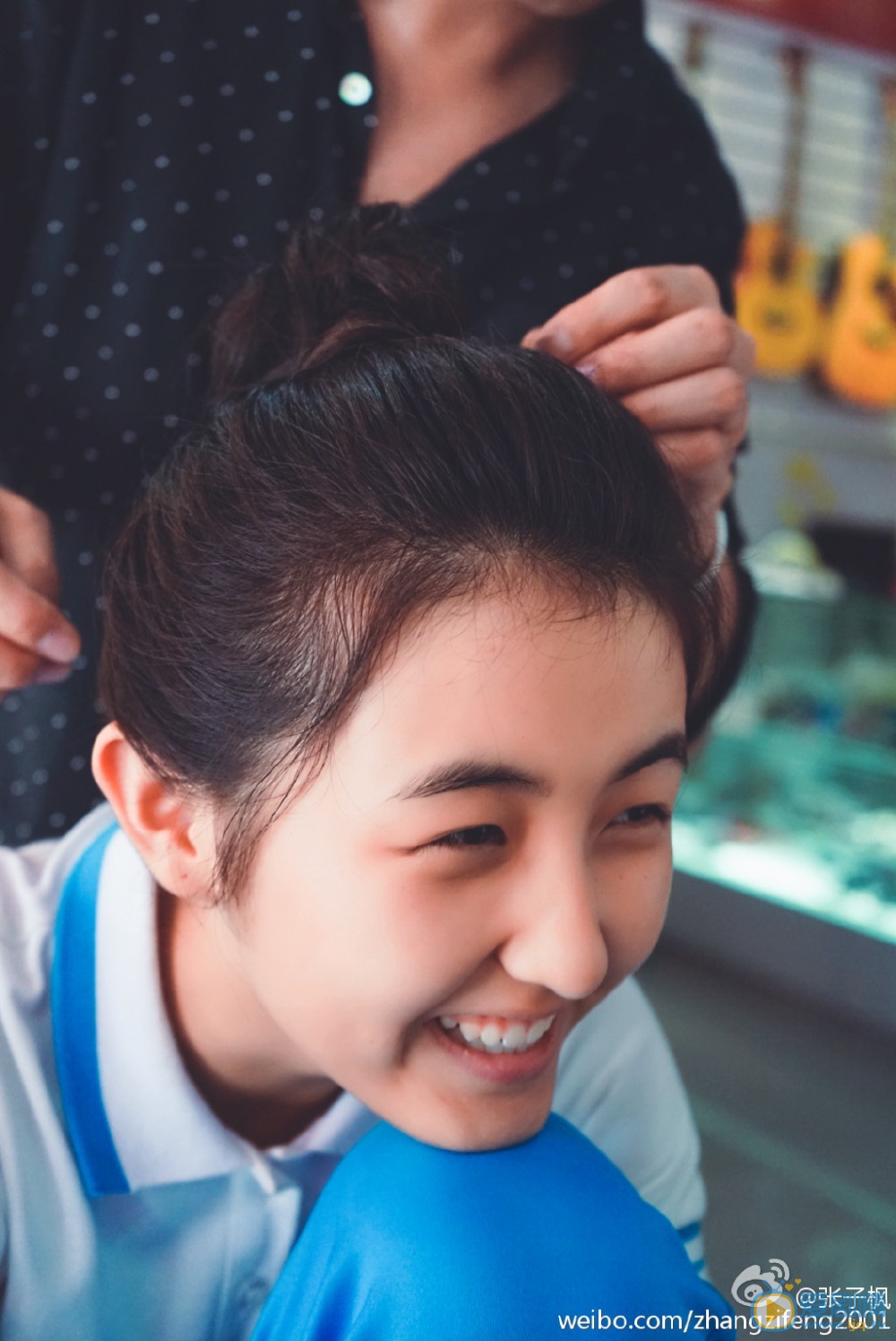张子枫片场照 张子枫高清写真_张子枫高清剧照