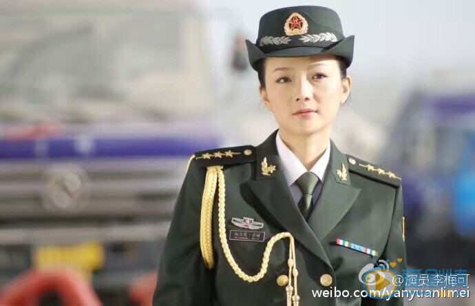 李梅可最爱军装照 李梅可高清写真_李梅可高清剧照