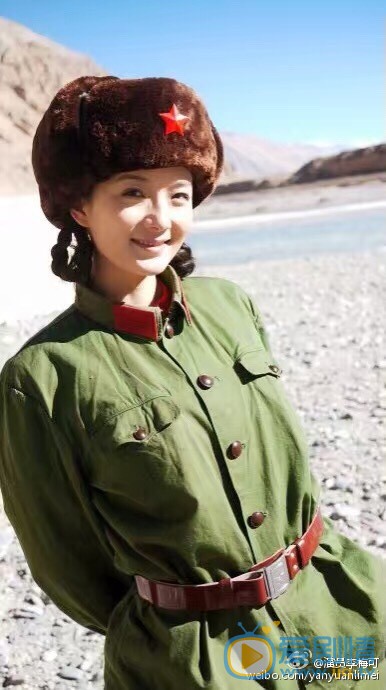李梅可最爱军装照 李梅可高清写真_李梅可高清剧照