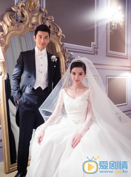 Angelababy婚纱照 Angelababy婚纱照