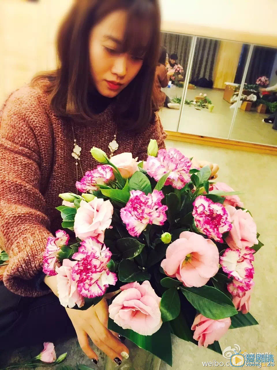 麻雀柳美娜扮演者刘珈彤生活照
