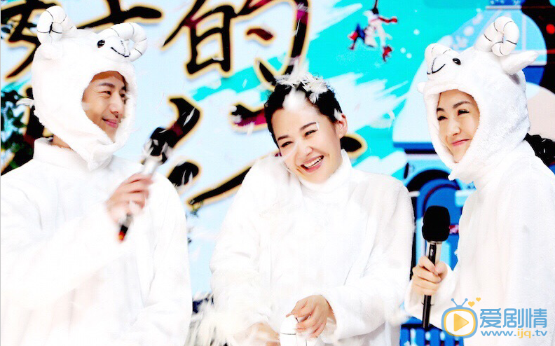许晴《快乐大本营》节目照 《快乐大本营》节目照