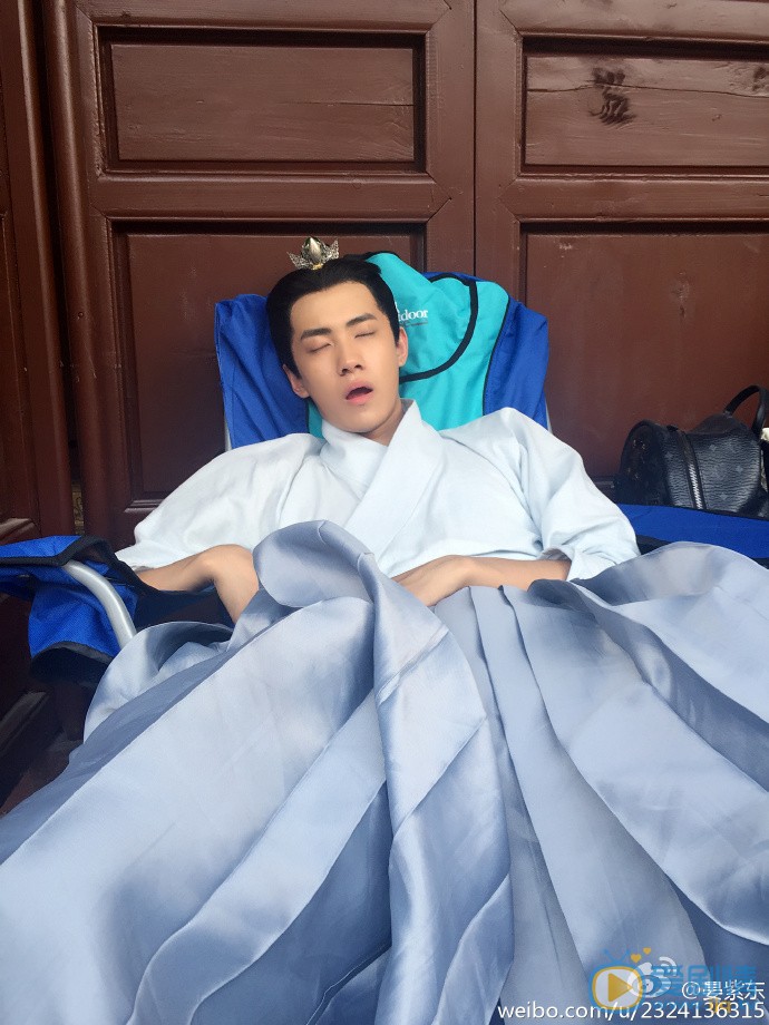 晏紫东片场照 晏紫东高清写真_晏紫东高清剧照