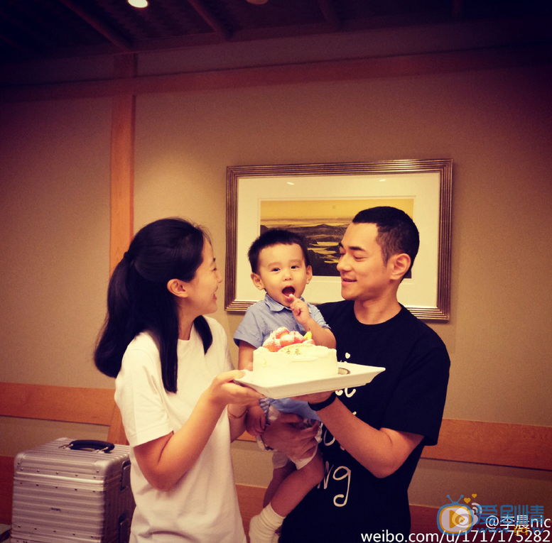 李晨个人资料李晨妻子儿子合照