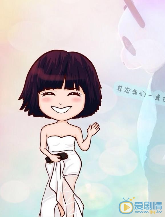 万茜Q版素描照 万茜高清写真_万茜高清剧照