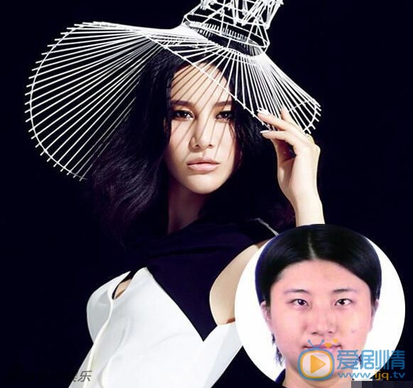 杨幂和男子贴面热聊，亲自涂口红尽显妩媚。盘点当红女星素颜证件照对比