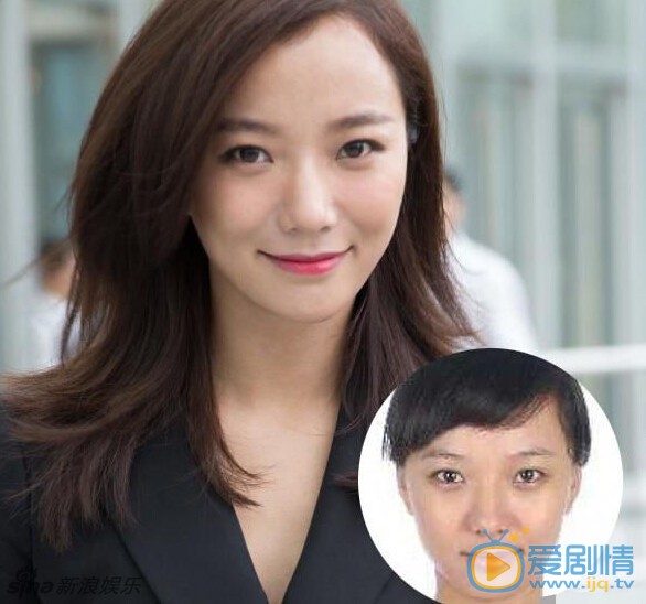 杨幂和男子贴面热聊，亲自涂口红尽显妩媚。盘点当红女星素颜证件照对比