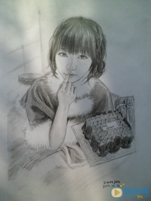 金莎素描照 金莎高清写真_金莎高清剧照