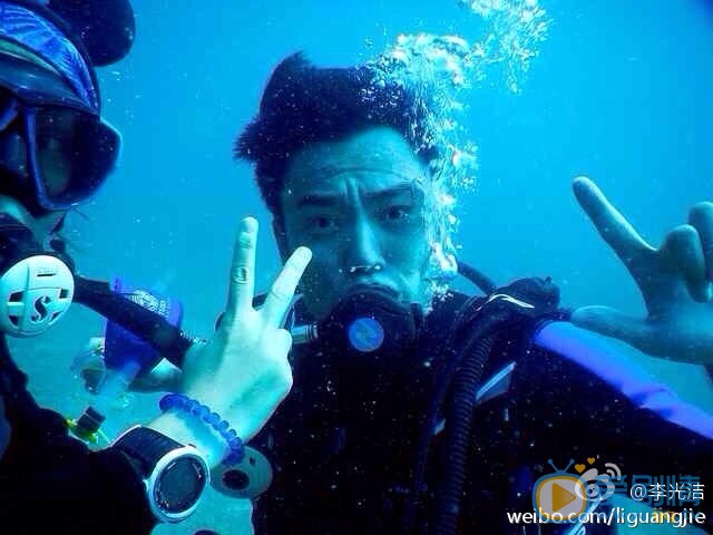 李光洁潜水照 李光洁高清写真_李光洁高清剧照