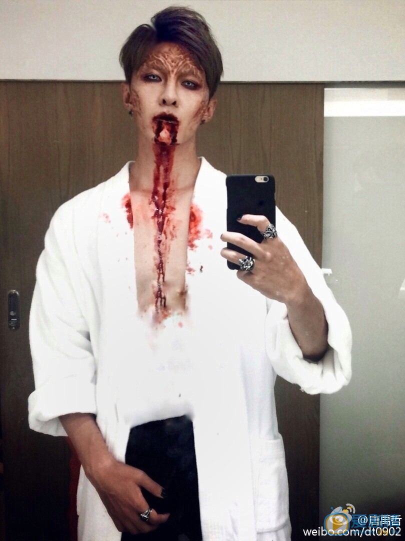 唐禹哲cosplay恐怖自拍 cosplay恐怖自拍