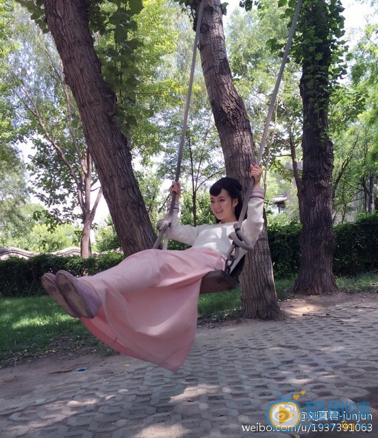 刘真君片场照 刘真君高清写真_刘真君高清剧照