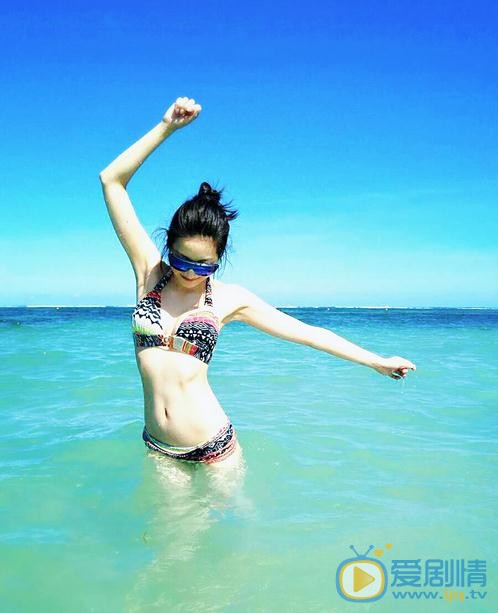 苑子艺海边照