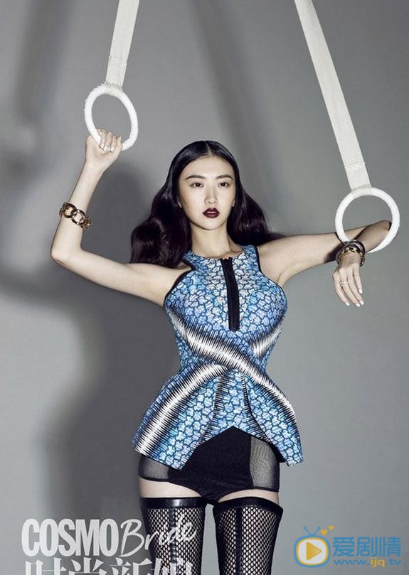景甜时尚新娘杂志照 景甜高清写真_景甜高清剧照