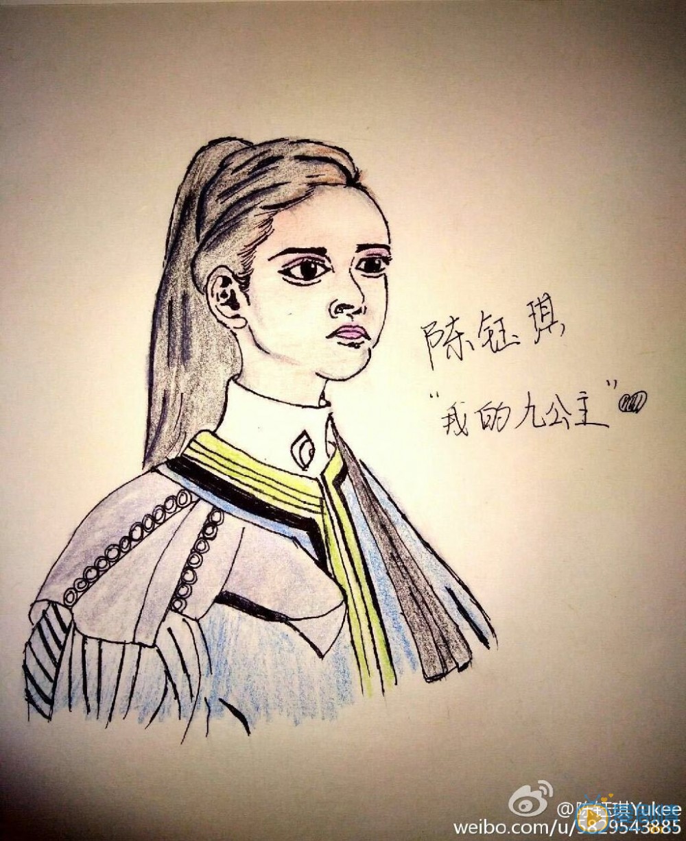 陈钰琪素描照 陈钰琪高清写真_陈钰琪高清剧照