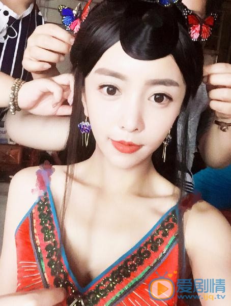 马梦乔片场照 马梦乔高清写真_马梦乔高清剧照