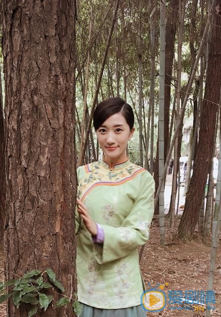 白茹片场照 白茹平片场照