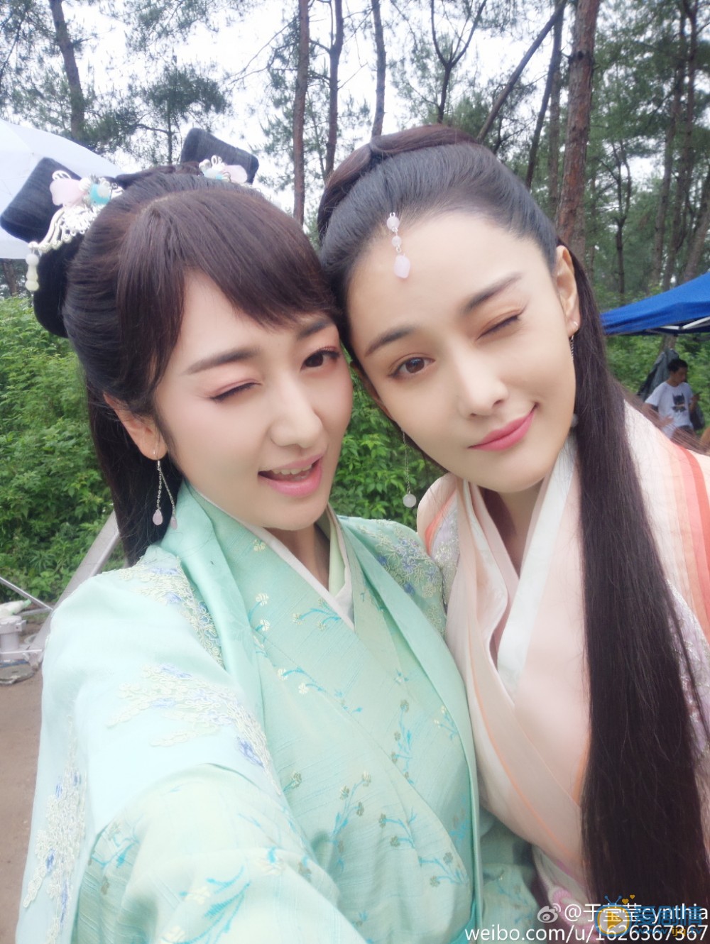 于莹莹片场照 于莹莹高清写真_于莹莹高清剧照