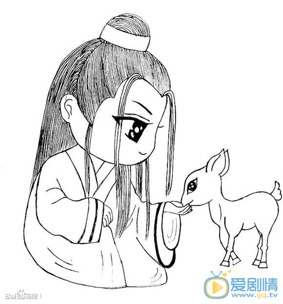 沈晓海Q版素描写真 沈晓海高清写真_沈晓海高清剧照