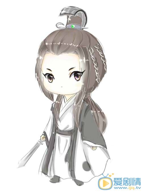 沈晓海Q版素描写真 沈晓海高清写真_沈晓海高清剧照