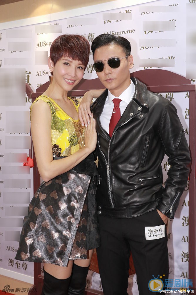 蔡少芬和张晋同框照 蔡少芬张晋同框出席活动