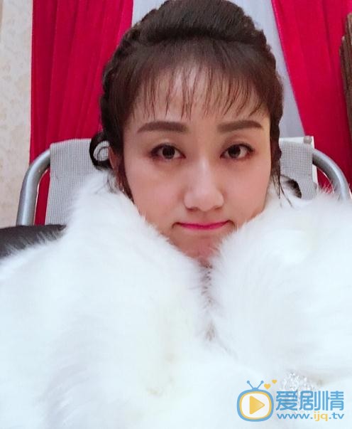 蒋方婷《2015花千骨》剧照 蒋方婷片场照