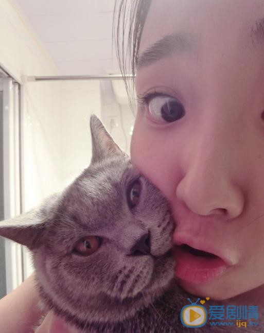 陈晨宠物合照 陈晨高清写真_陈晨高清剧照