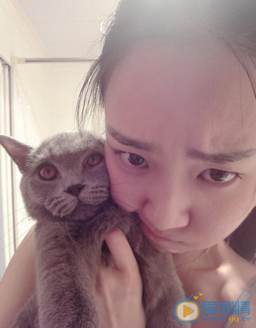 陈晨宠物合照 陈晨高清写真_陈晨高清剧照