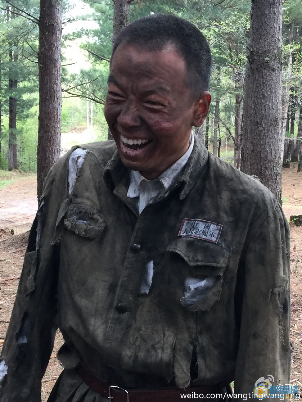 王挺片场照