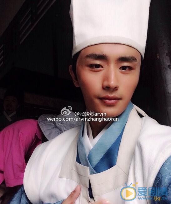 张皓然片场照 张皓然高清写真_张皓然高清剧照