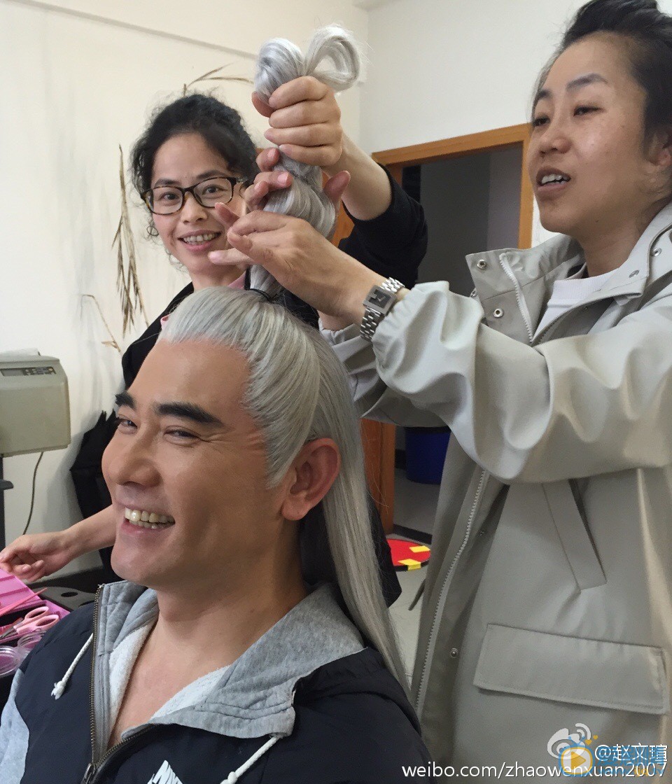 赵文瑄片场照 赵文瑄高清写真_赵文瑄高清剧照