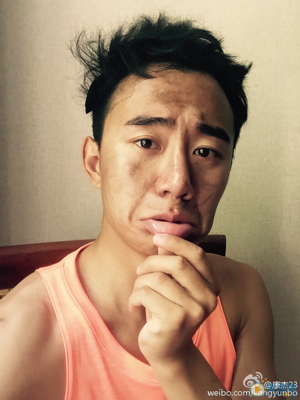 康杰逗逼表白包
