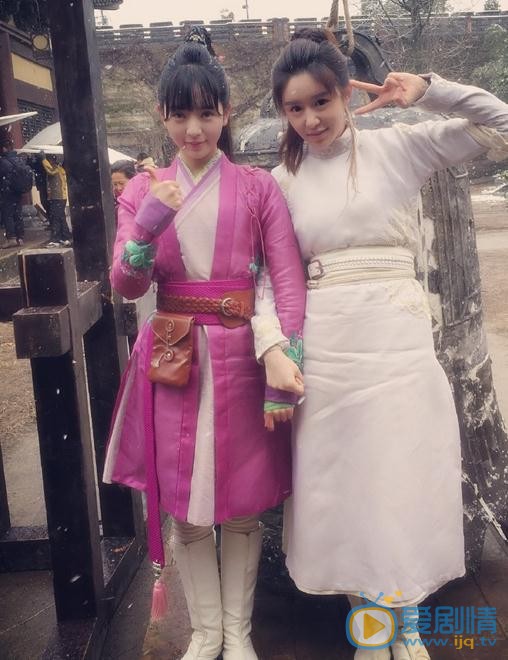 付蓉儿片场照 付蓉儿高清写真_付蓉儿高清剧照