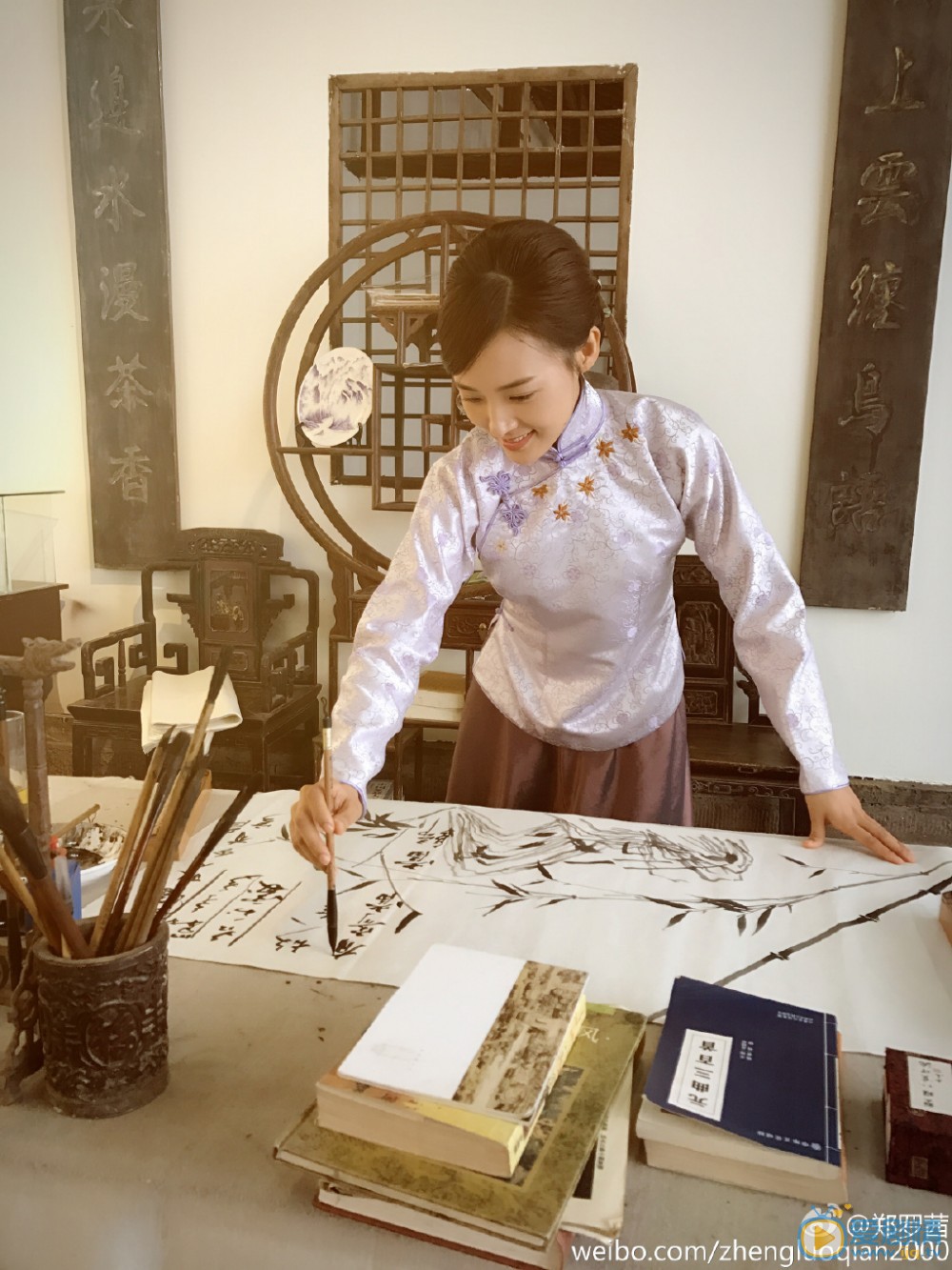 郑罗茜片场照 郑罗茜高清写真_郑罗茜高清剧照
