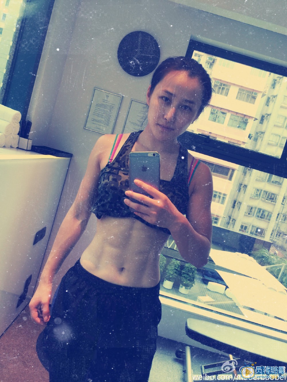 蒋璐霞健身肌肉照 蒋璐霞高清写真_蒋璐霞高清剧照