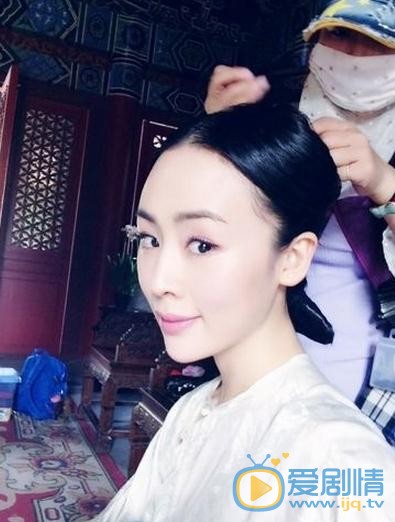 孙艺铭片场照 孙艺铭高清写真_孙艺铭高清剧照