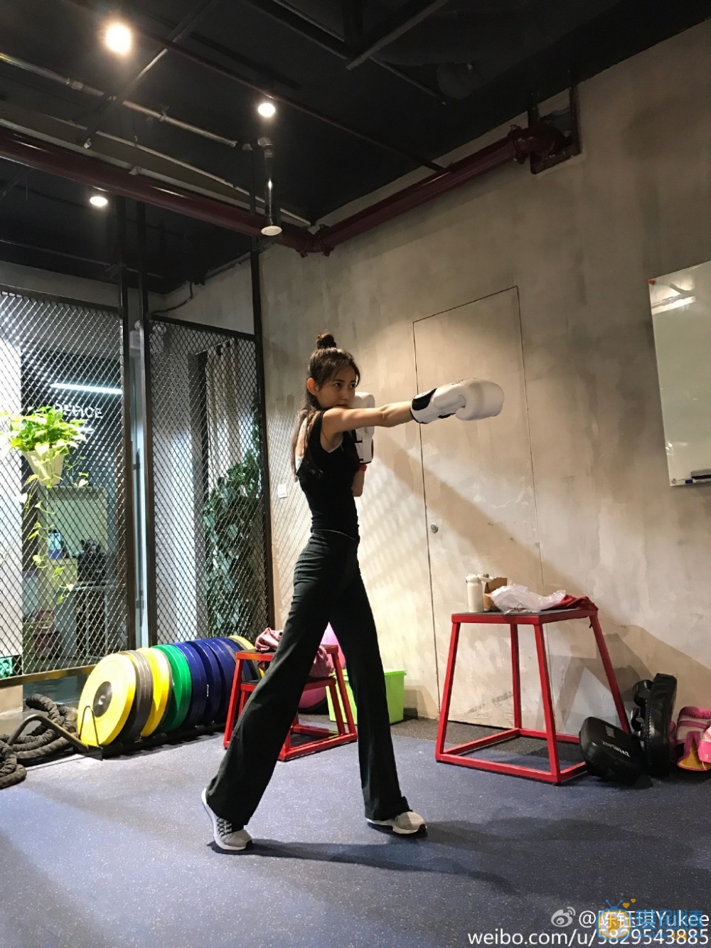 陈钰琪健身运动照 陈钰琪健身运动照