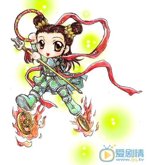 宋祖儿Q版素描照 宋祖儿Q版素描照