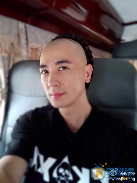 保剑锋片场照 保剑锋片场照