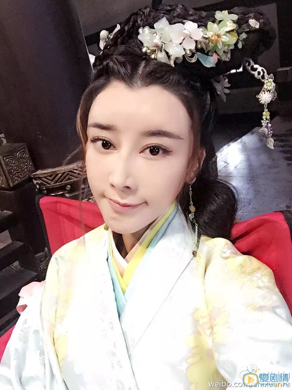 侍宣如片场照 侍宣如片场照