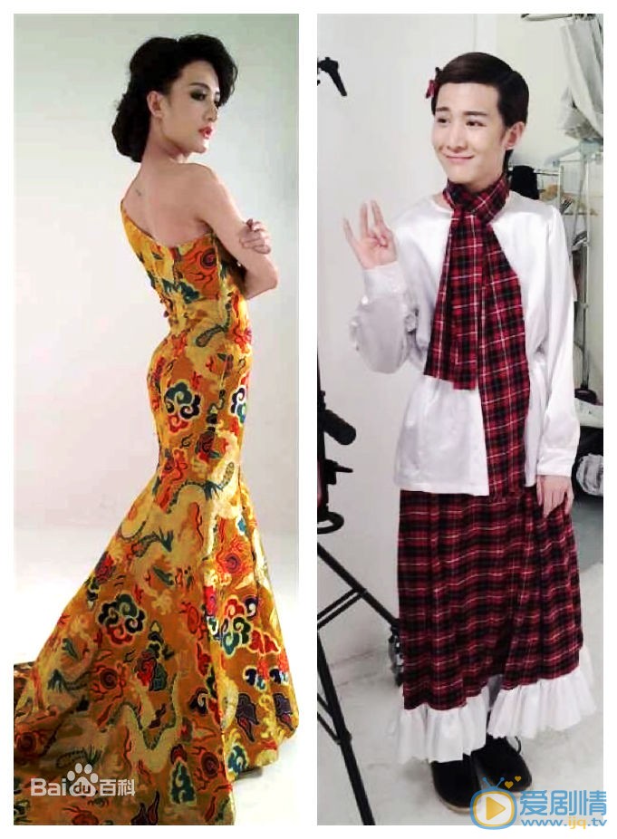 卢卓长发女装照 卢卓高清写真_卢卓高清剧照