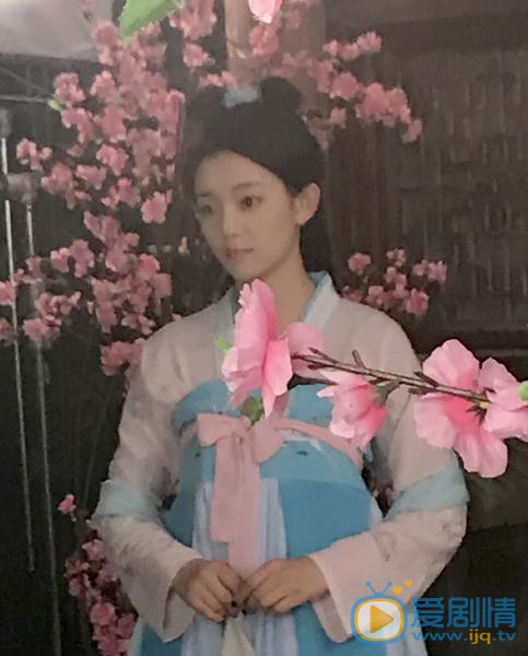 罗予彤片场照 罗予彤高清写真_罗予彤高清剧照