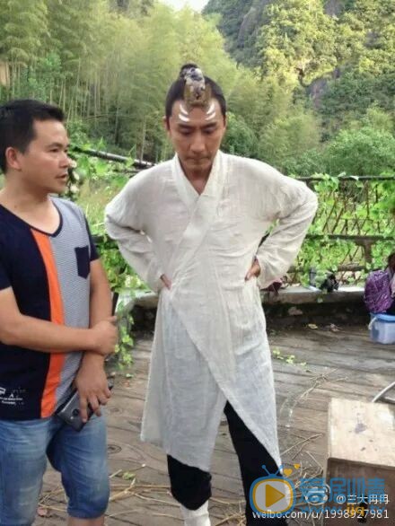 张子健片场照 张子健片场照