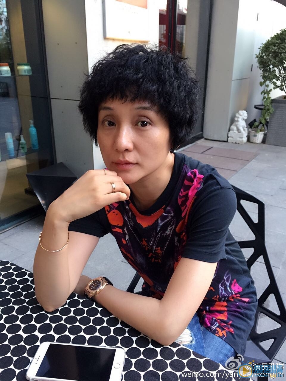 孔琳素颜生活照 孔琳高清写真_孔琳高清剧照