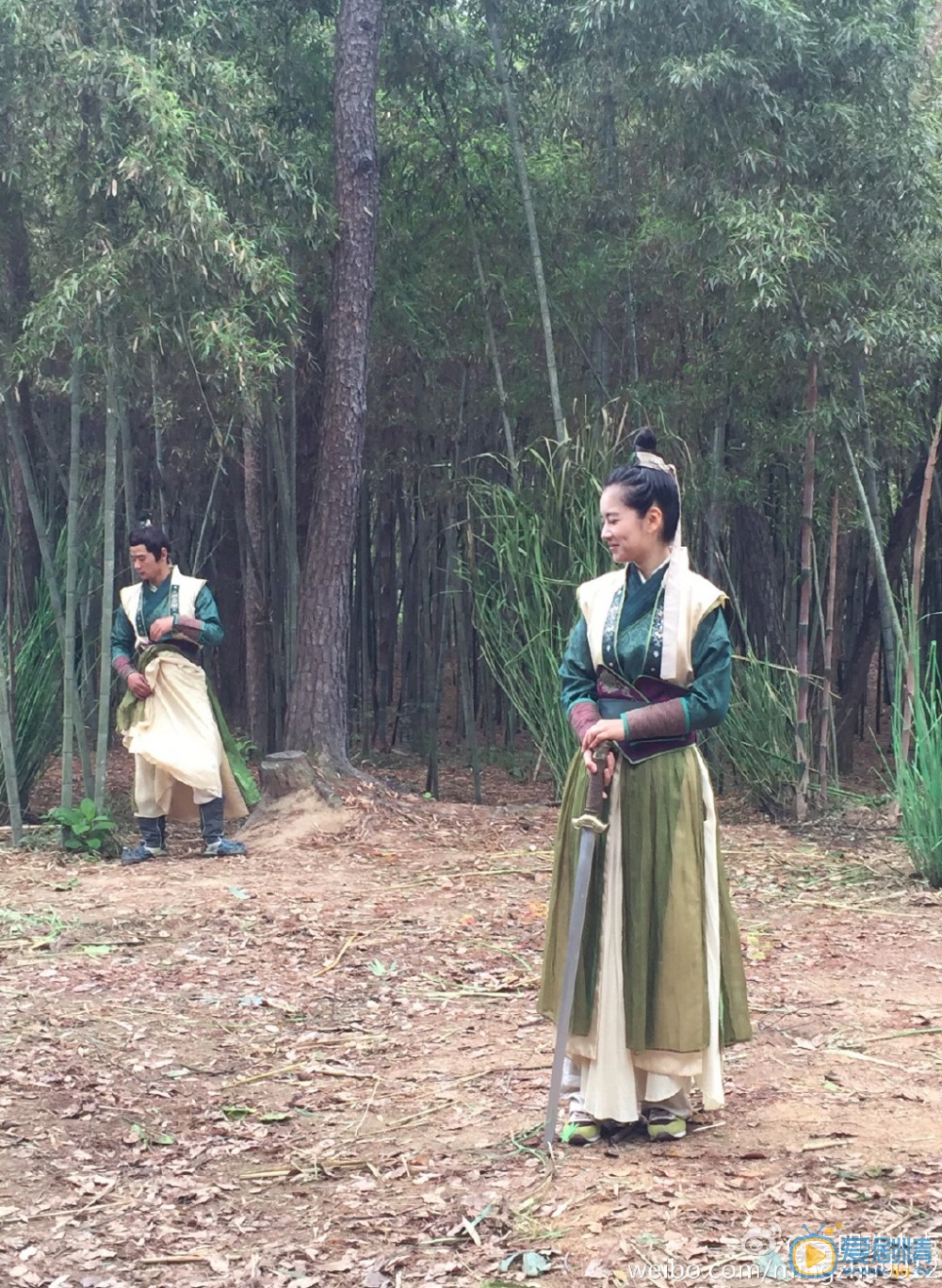 李明珠片场照 李明珠高清写真_李明珠高清剧照