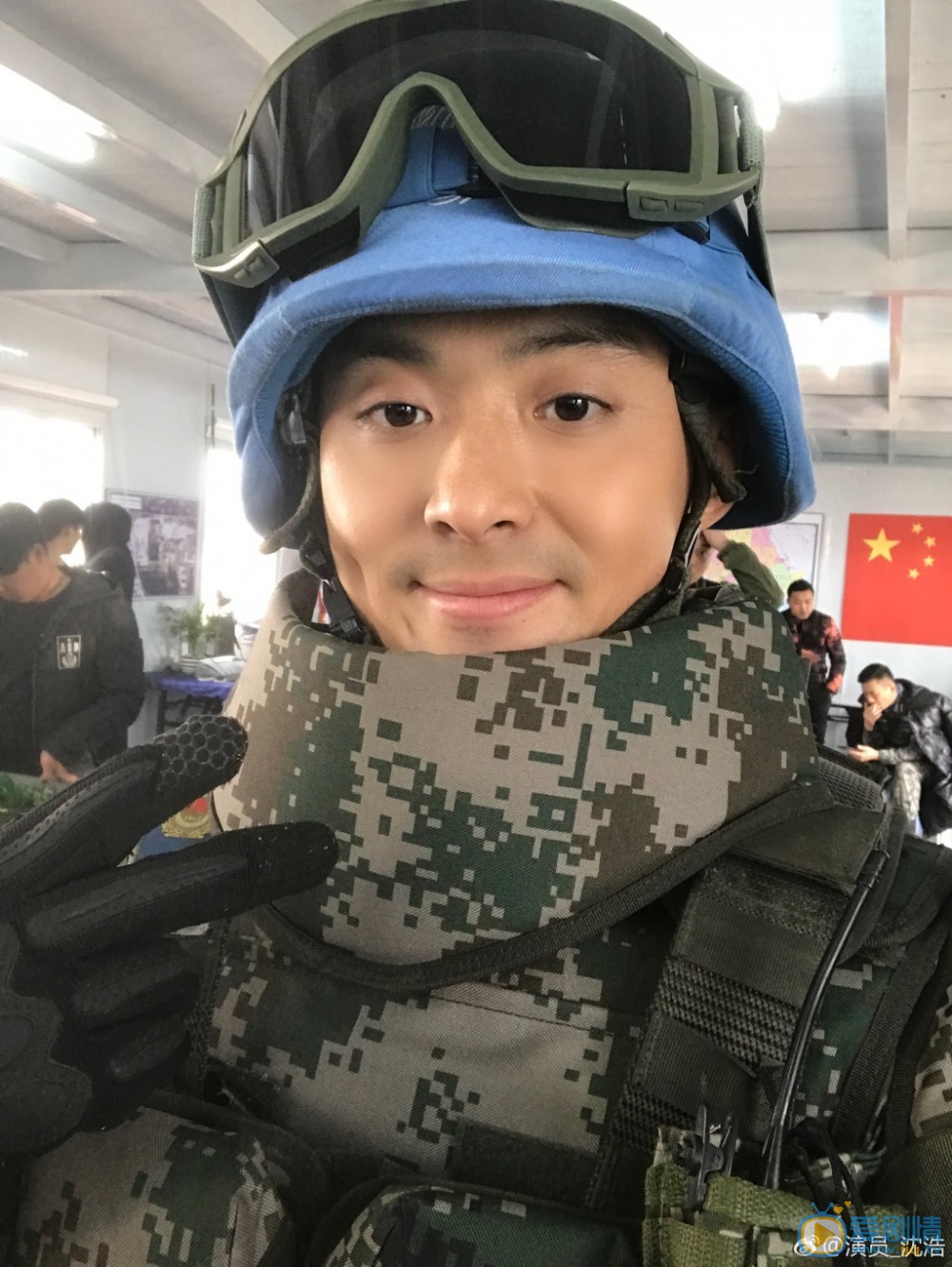 沈浩片场照