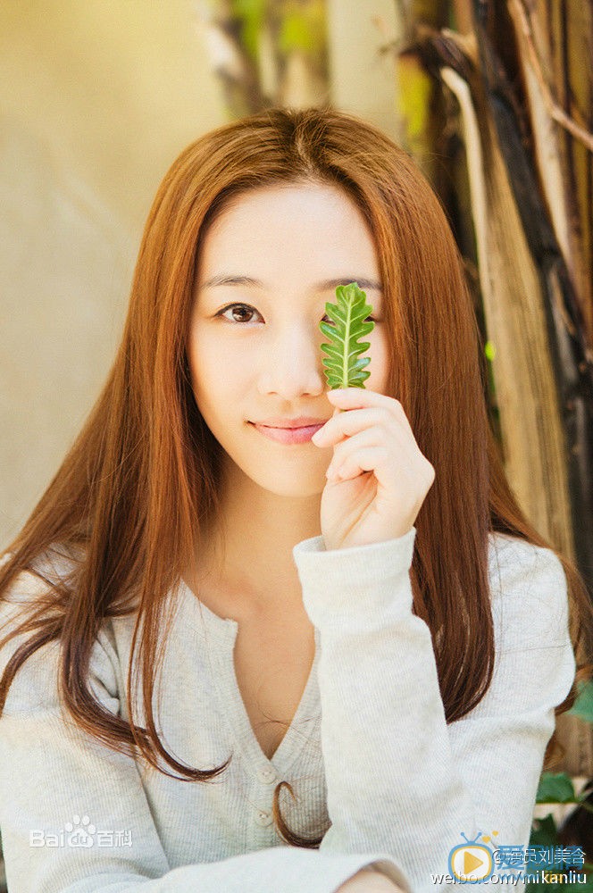 刘美含清纯写真