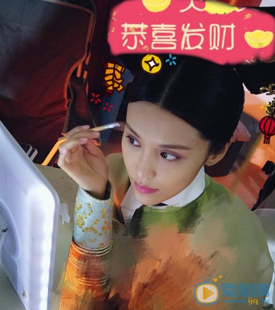 韩丹彤片场照 韩丹彤高清写真_韩丹彤高清剧照